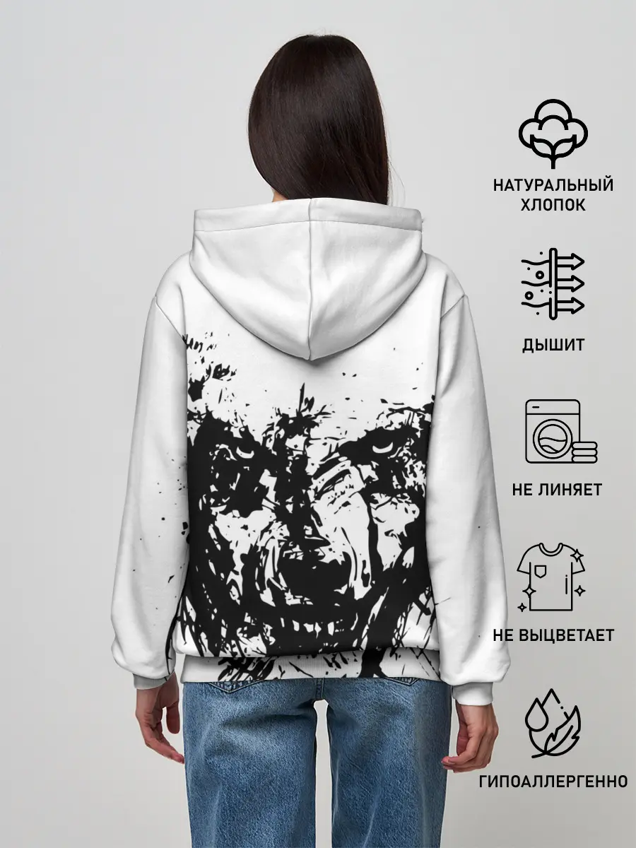 Женское худи / Зверь