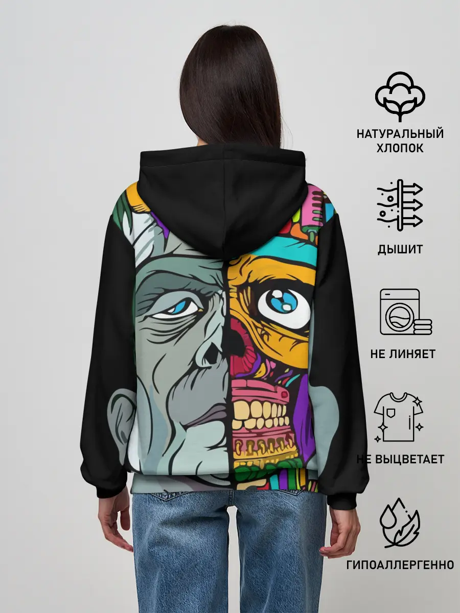Женское худи / Франкенштейн