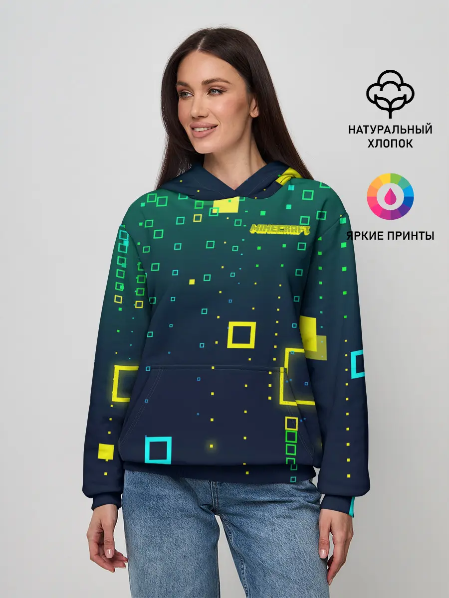 Женское худи / Minecraft