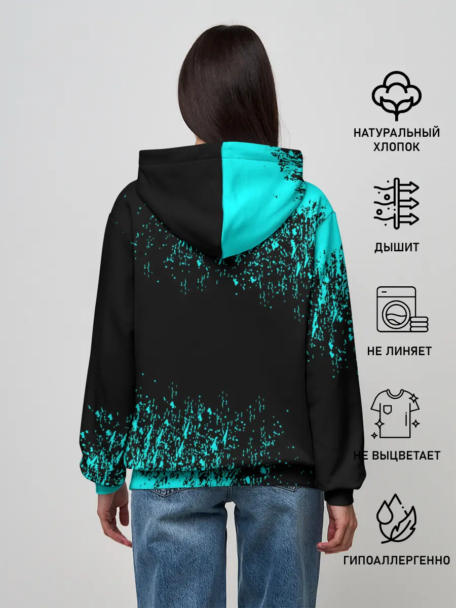 Женское худи / Краска