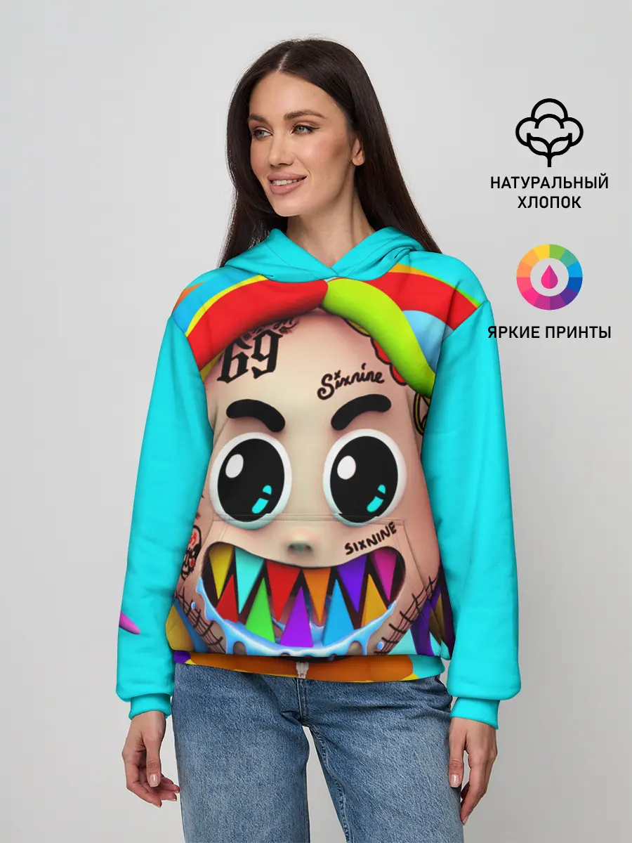 Женское худи / 6IX9INE