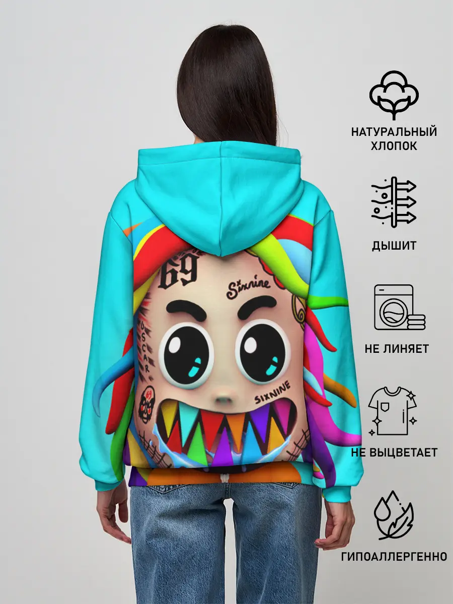 Женское худи / 6IX9INE