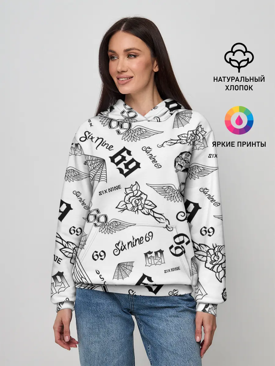 Женское худи / 6IX9INE