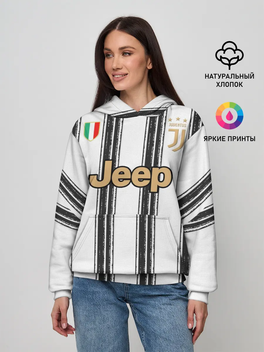 Женское худи / Juventus home 20-21