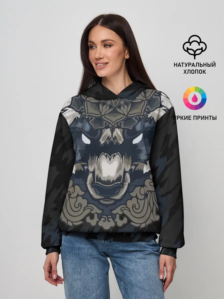 Женское худи / Зверь