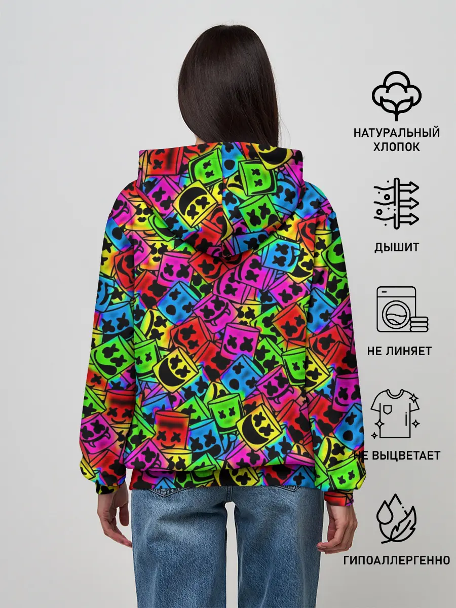 Женское худи / MARSHMELLO