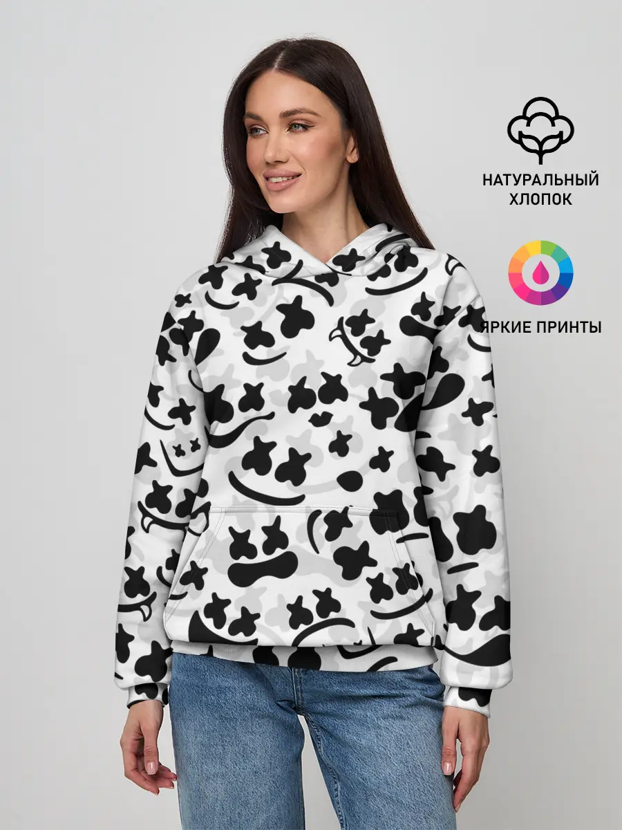 Женское худи / MARSHMELLO FACE