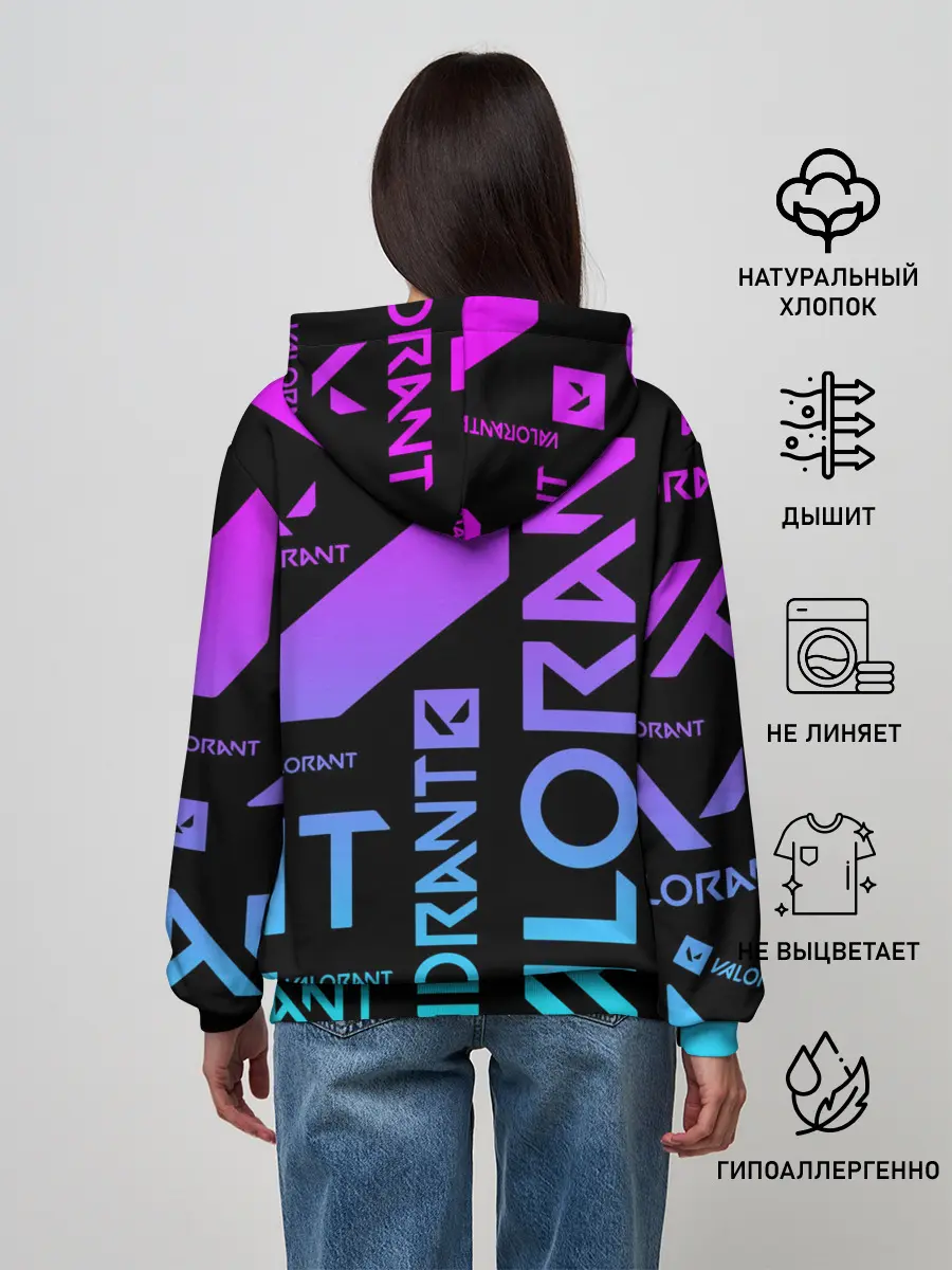 Женское худи / Valorant