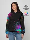 Женское худи / Брызги красок