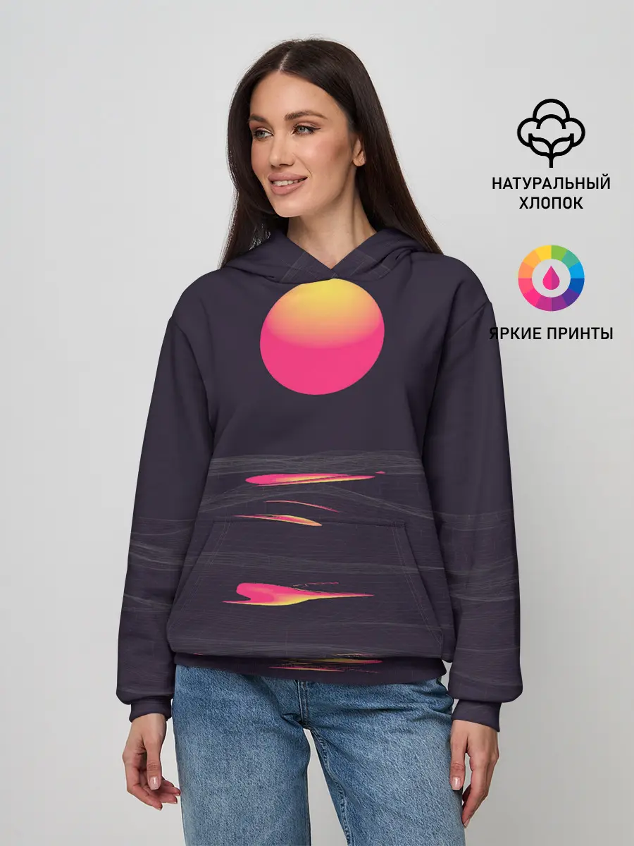 Женское худи / Абстракция