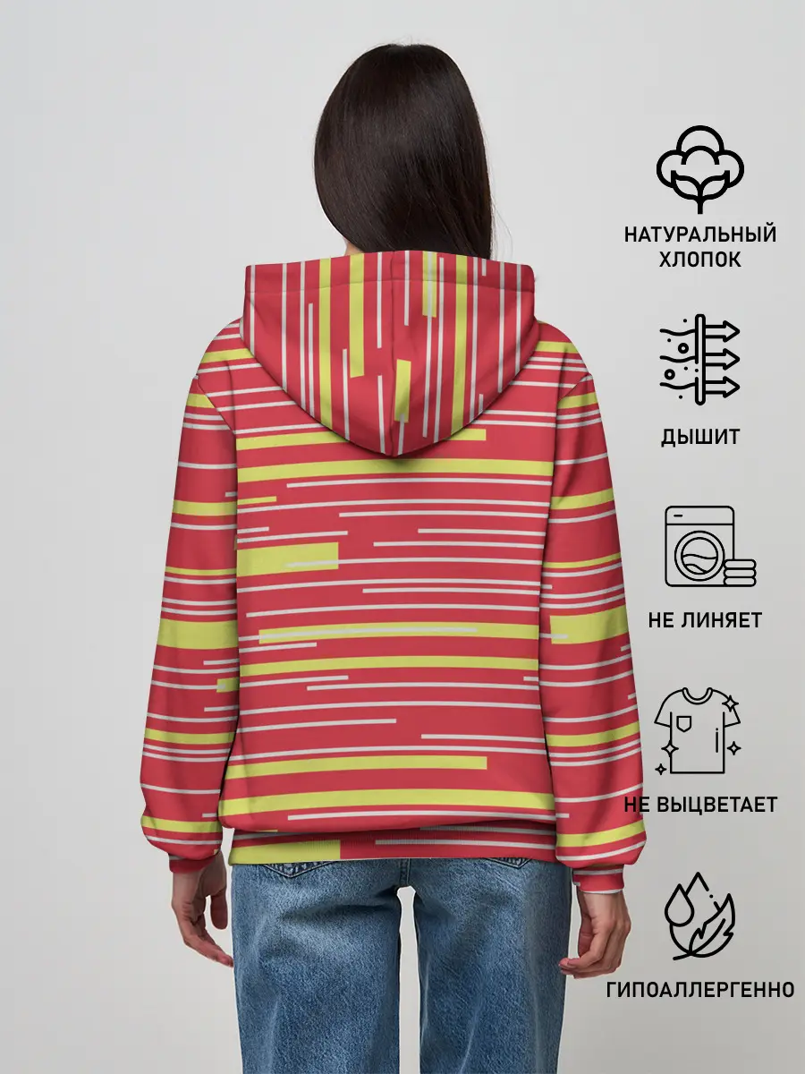 Женское худи / Логотип Юные титаны, вперед!