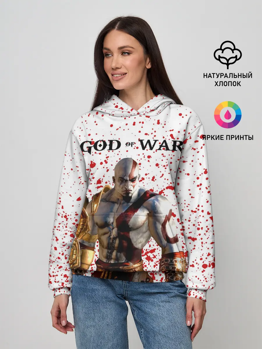 Женское худи / GOD OF WAR