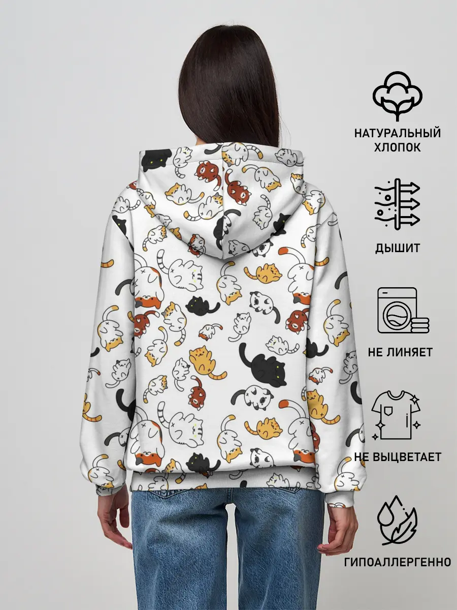 Женское худи / Котэ | Котята