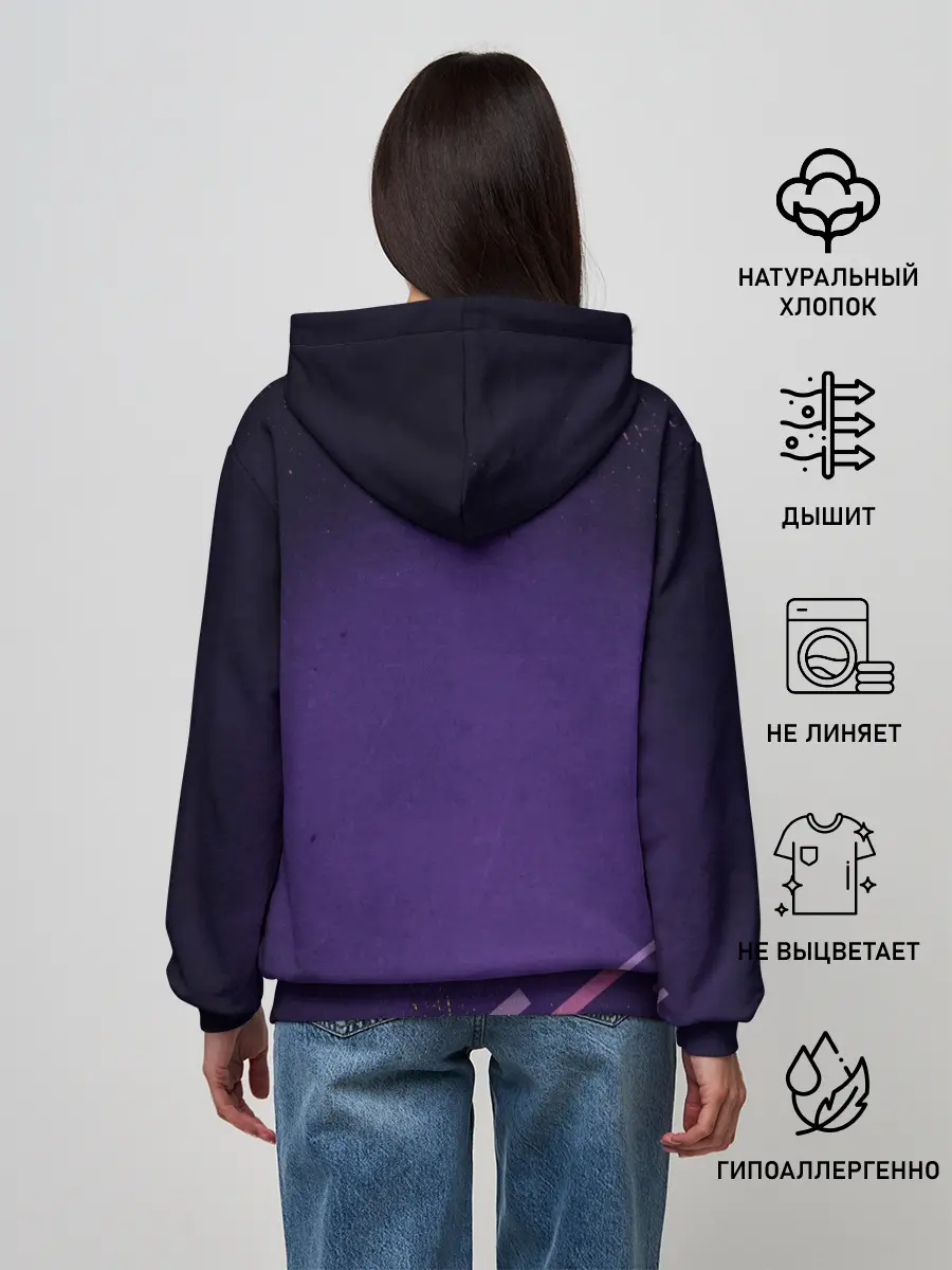 Женское худи / Neon One Piece