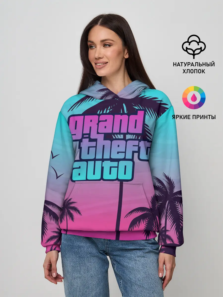 Женское худи / GTA