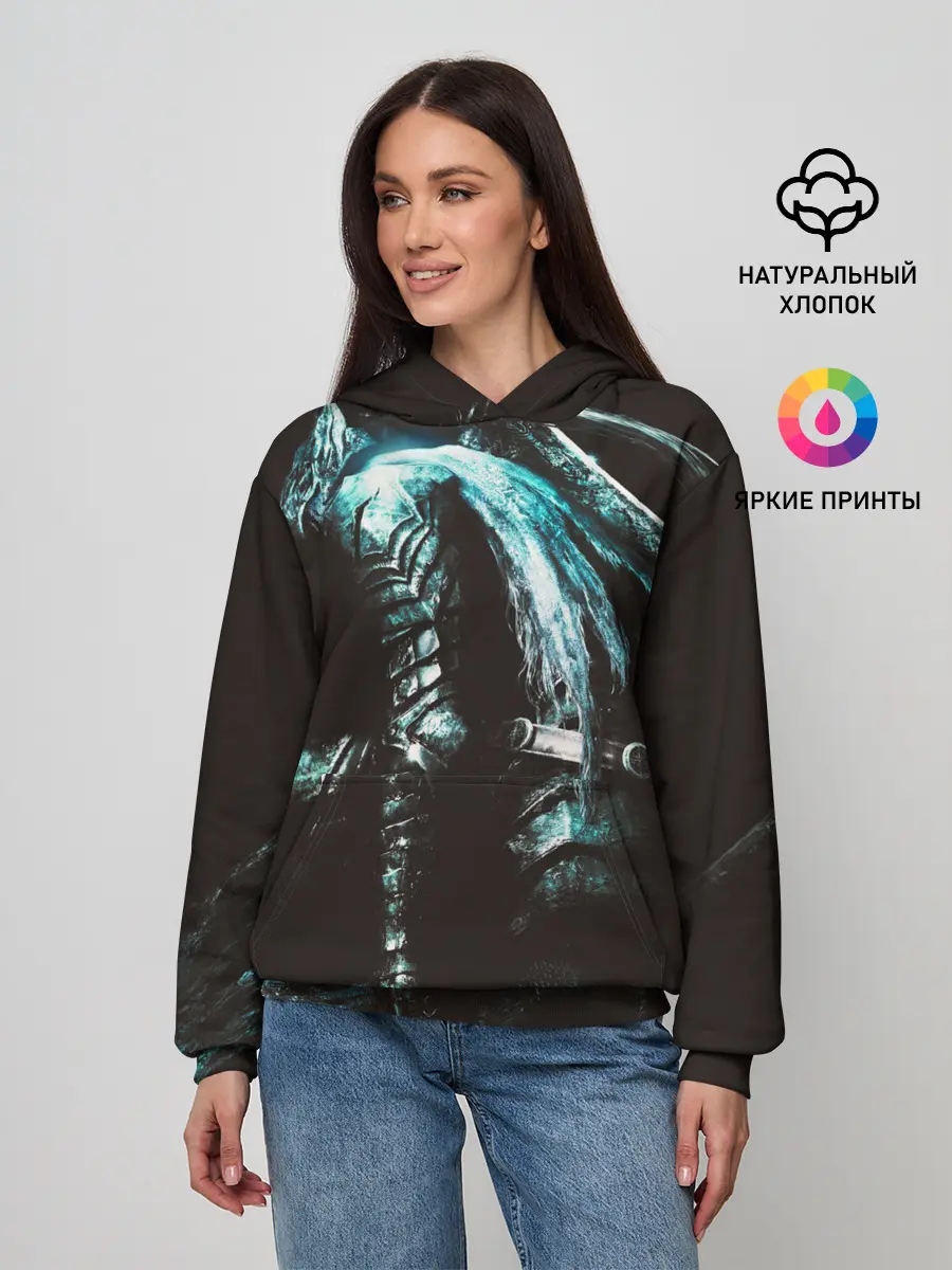 Женское худи / Dark Souls 3 Artorias art