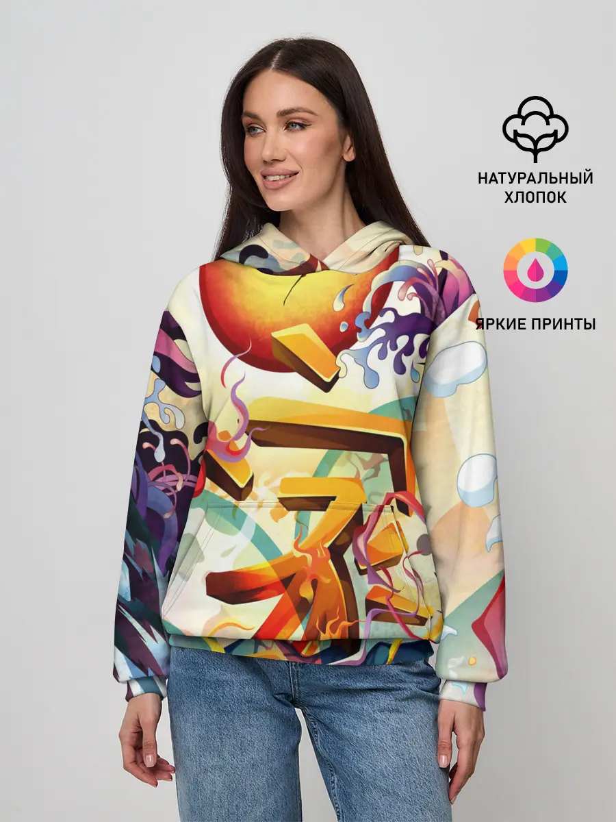 Женское худи / Dsquared tatoo