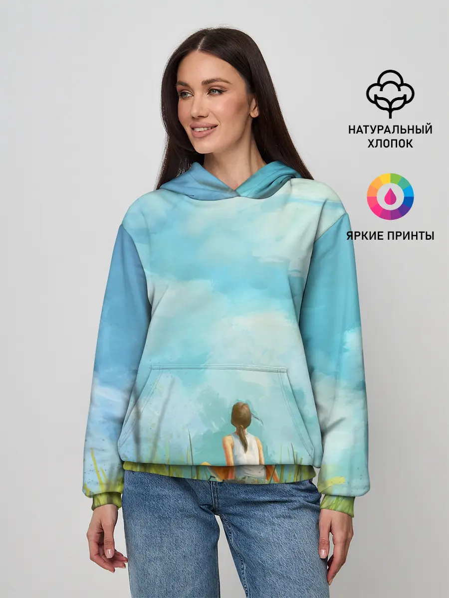 Женское худи / Cloud ART
