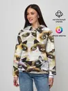 Женское худи / КОТ МЕМ