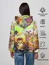 Женское худи / КОТЫ