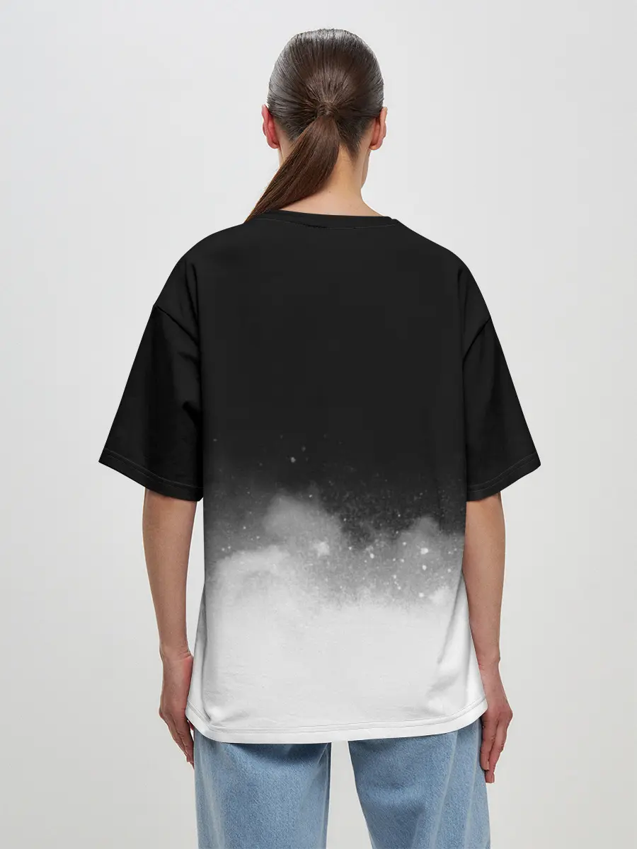 Женская футболка оверсайз / Человек-бензопила