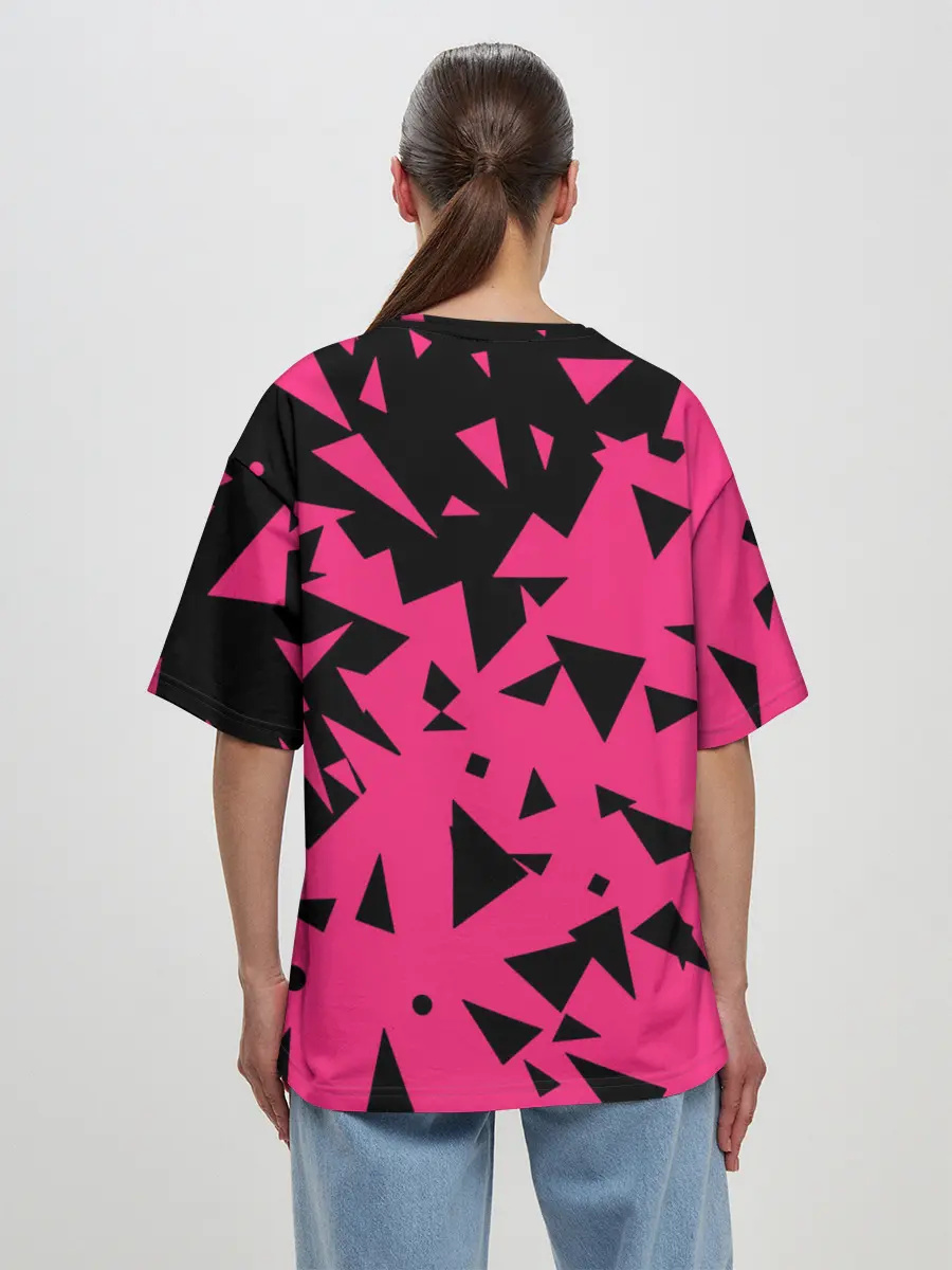 Женская футболка оверсайз / Squid Game