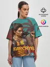 Женская футболка оверсайз / Far Cry Dani Rojas