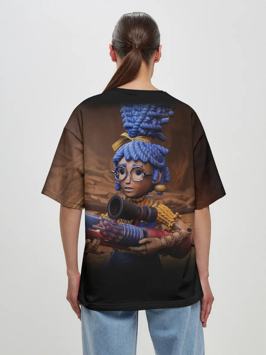 Женская футболка оверсайз / It Takes Two | Мэй