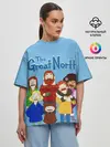Женская футболка оверсайз / The Great North Семья