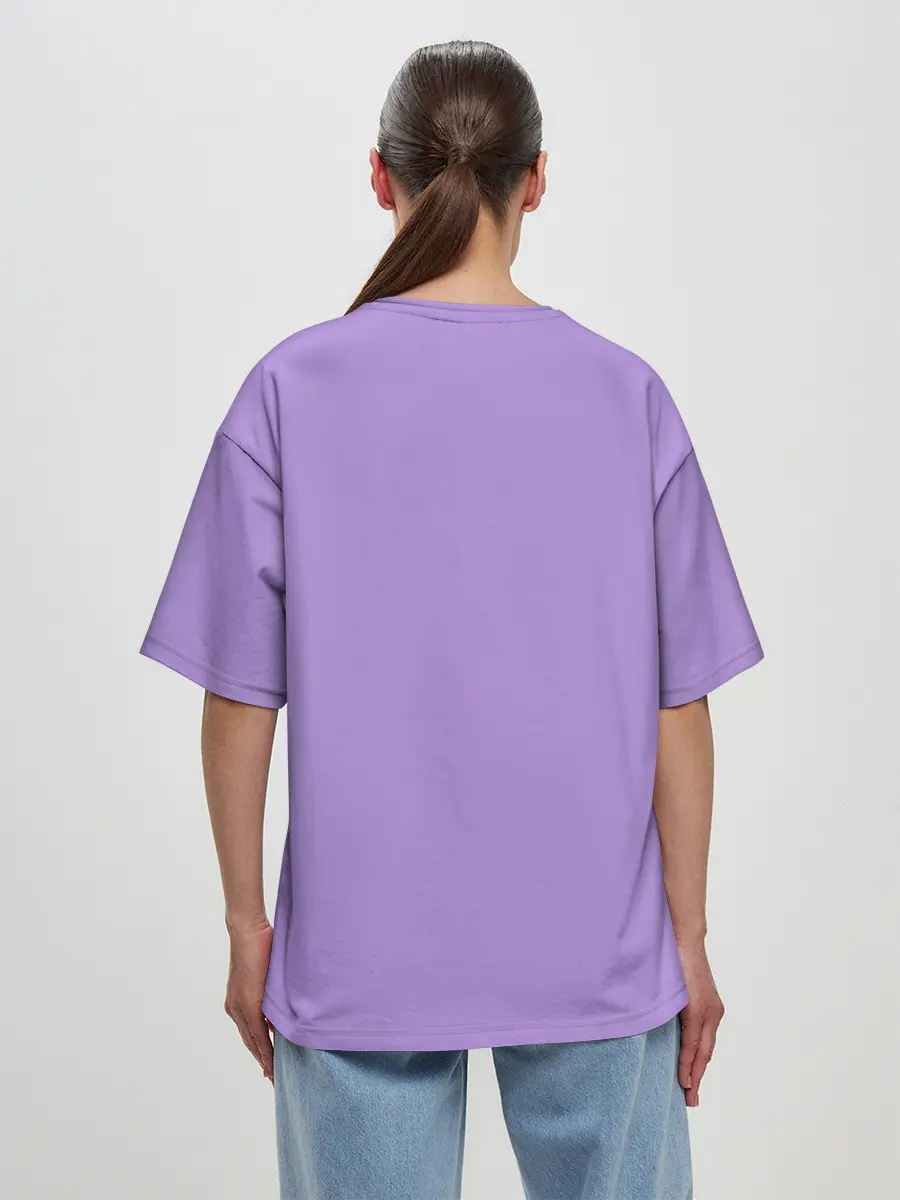 Женская футболка оверсайз / Gacha Club DJ Cry