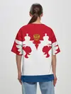 Женская футболка оверсайз / Russia Team