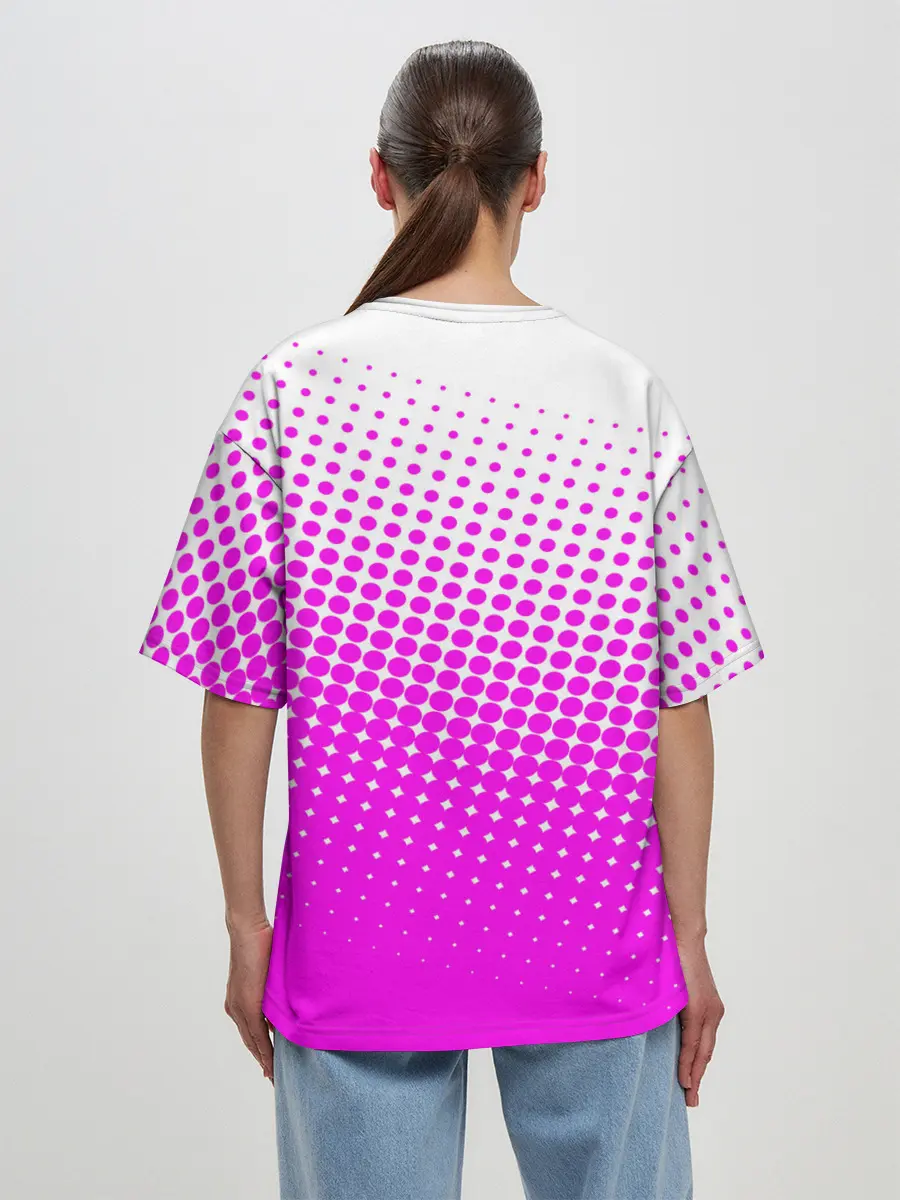 Женская футболка оверсайз / Nagatоro