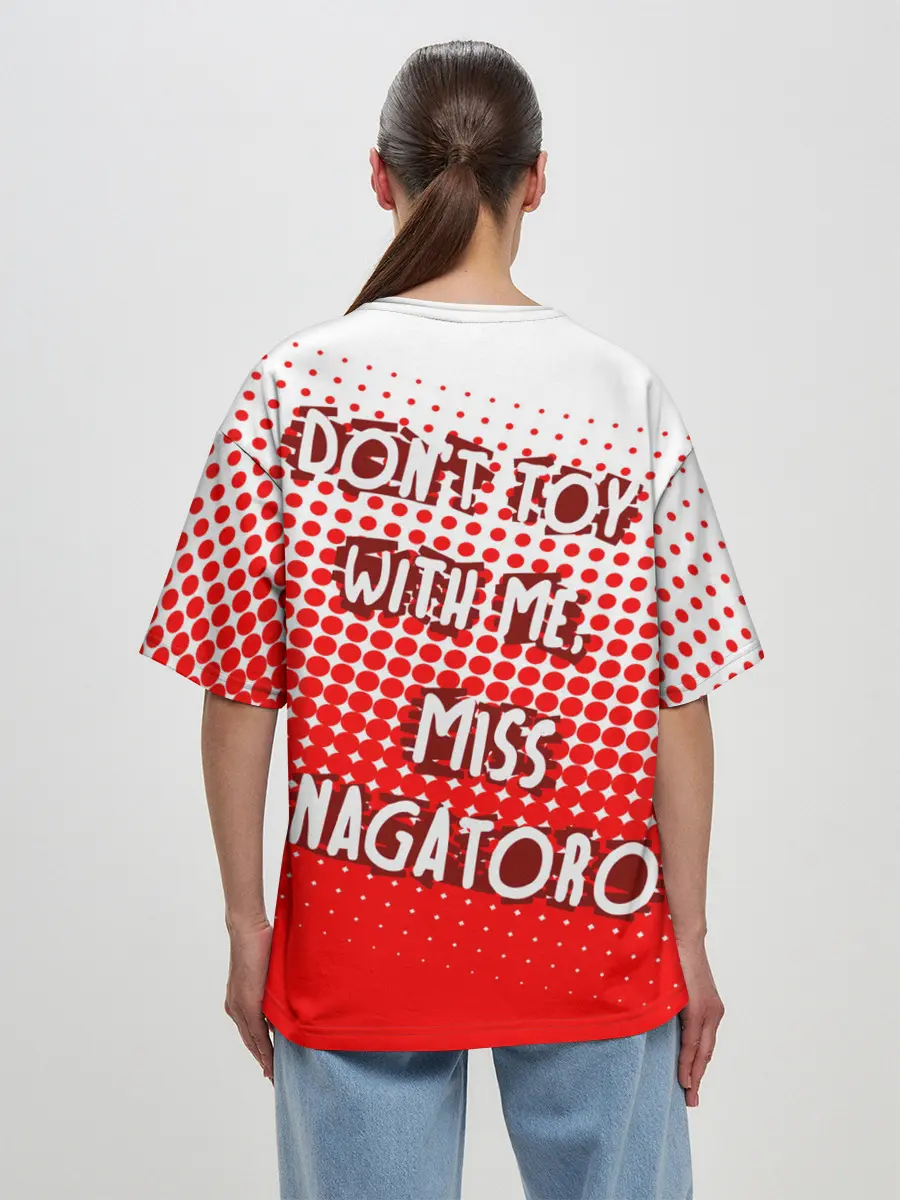 Женская футболка оверсайз / Nаgatoro