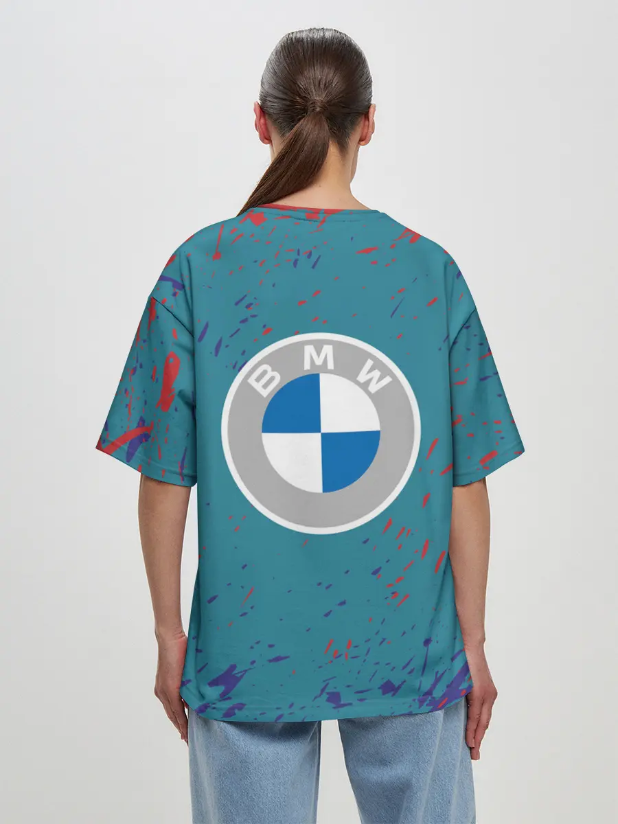 Женская футболка оверсайз / БЭХА КОРЧ