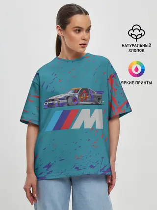 Женская футболка оверсайз / БЭХА КОРЧ