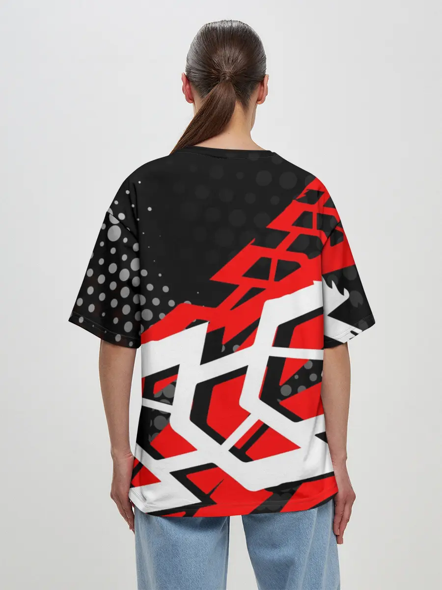 Женская футболка оверсайз / Honda