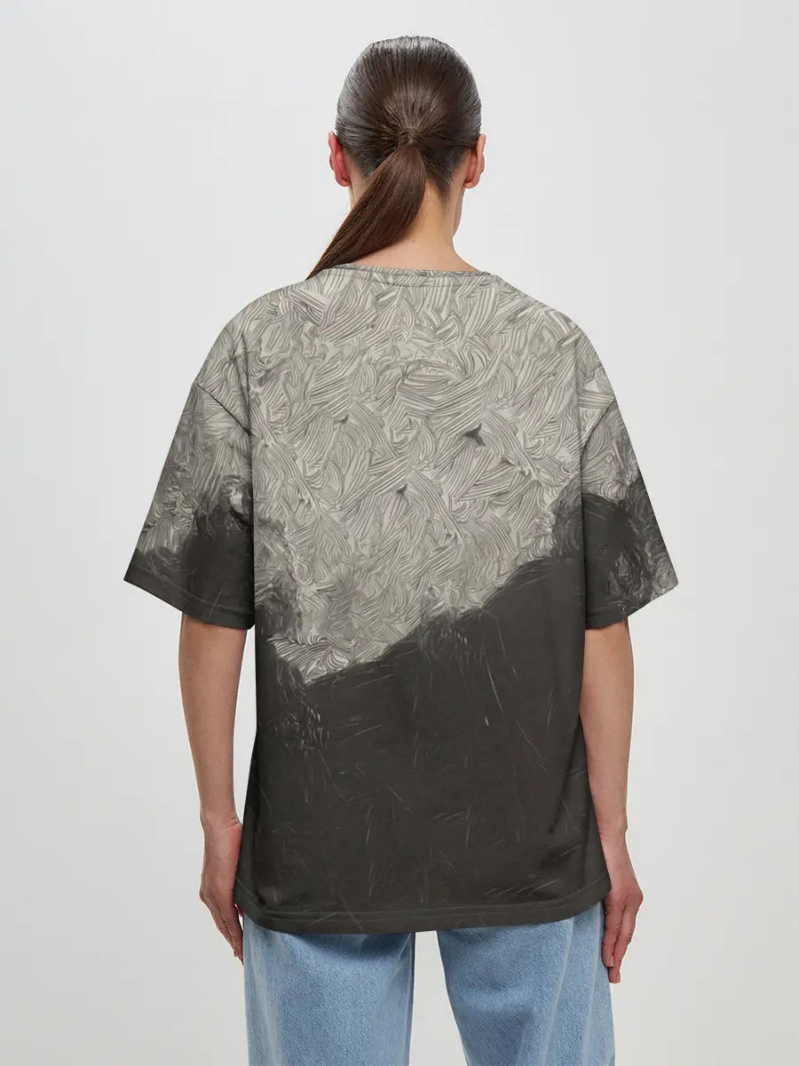 Женская футболка оверсайз / ScandinavianWarrior