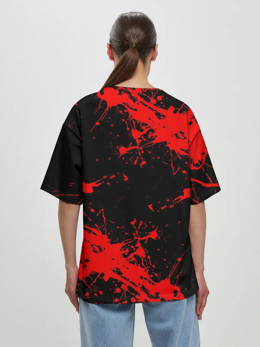 Женская футболка оверсайз / ХАГГИ ВАГГИ