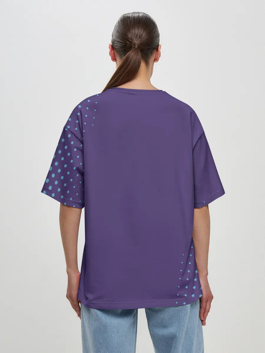 Женская футболка оверсайз / Saitama crunch One Punch-Man