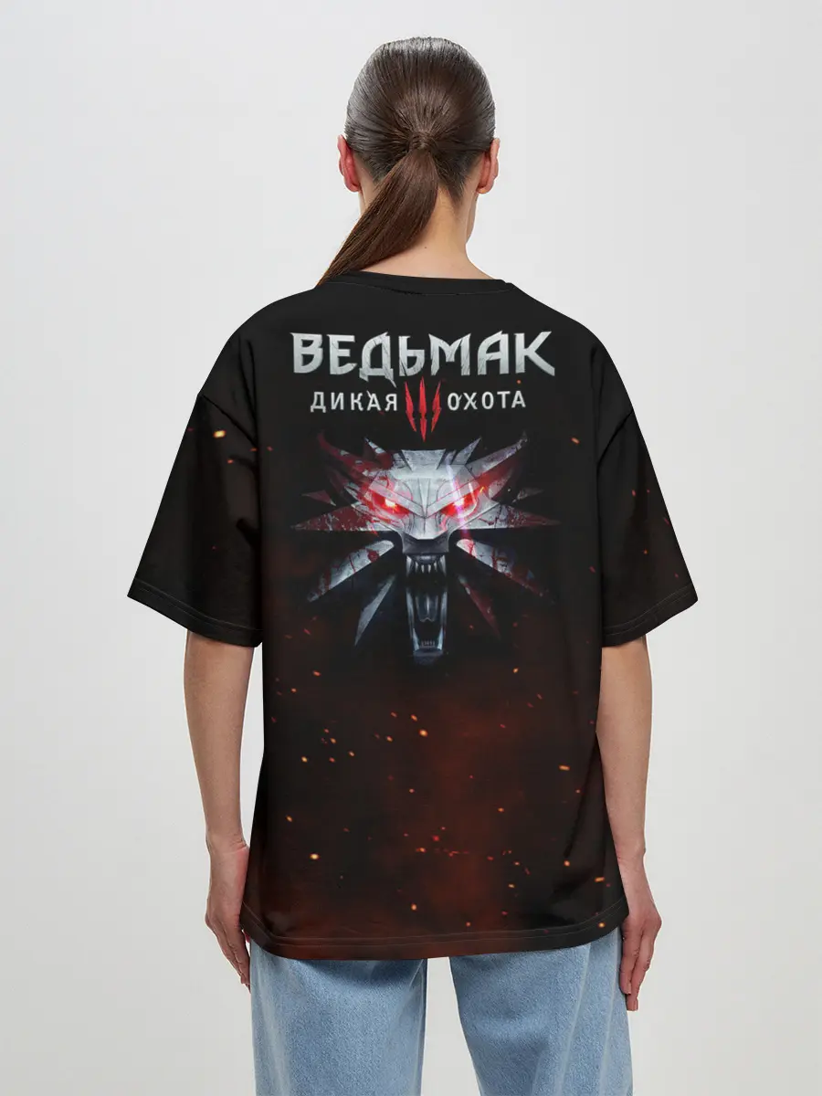 Женская футболка оверсайз / Сiri