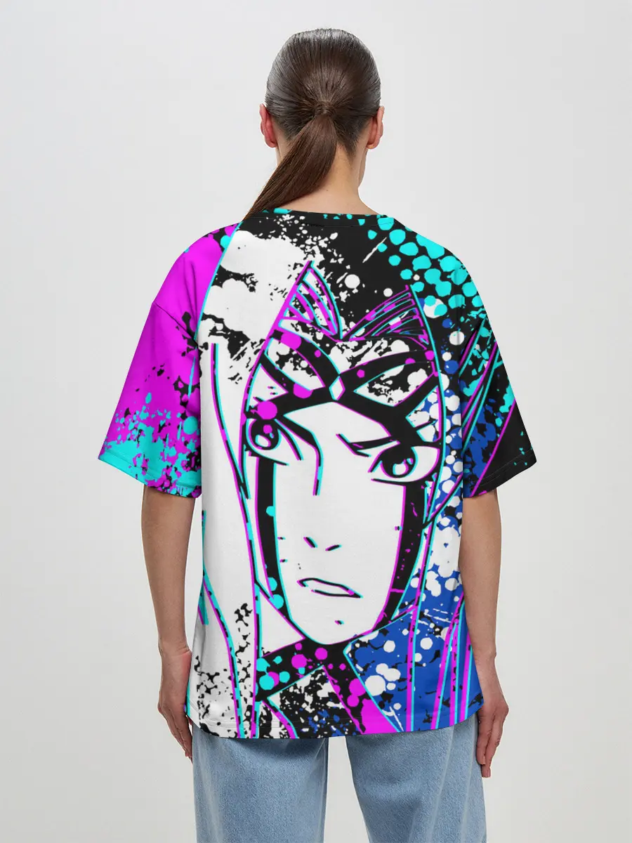 Женская футболка оверсайз / Цунаде