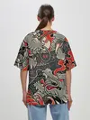 Женская футболка оверсайз / Китайский Дракон, China Dragon