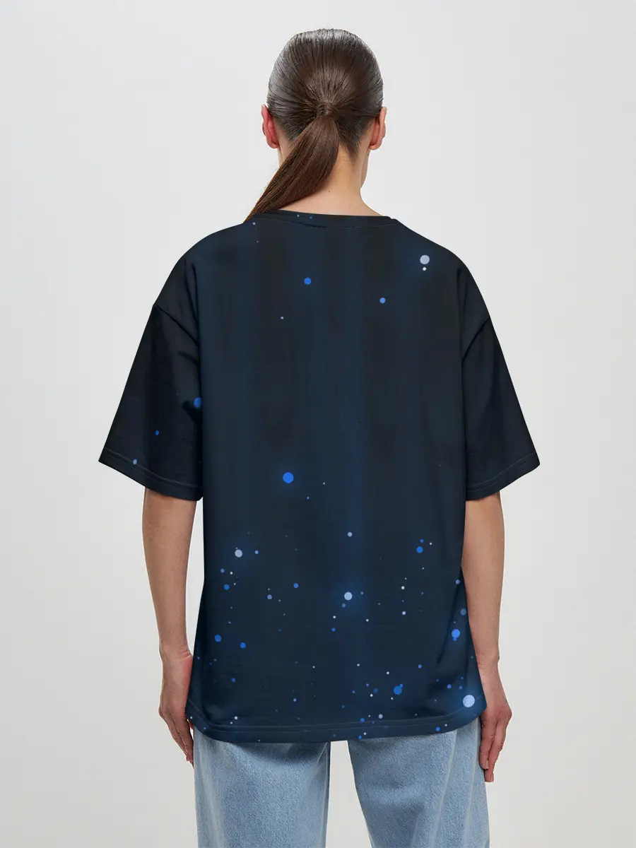 Женская футболка оверсайз / Камнем по Голове | КиШ | Постер