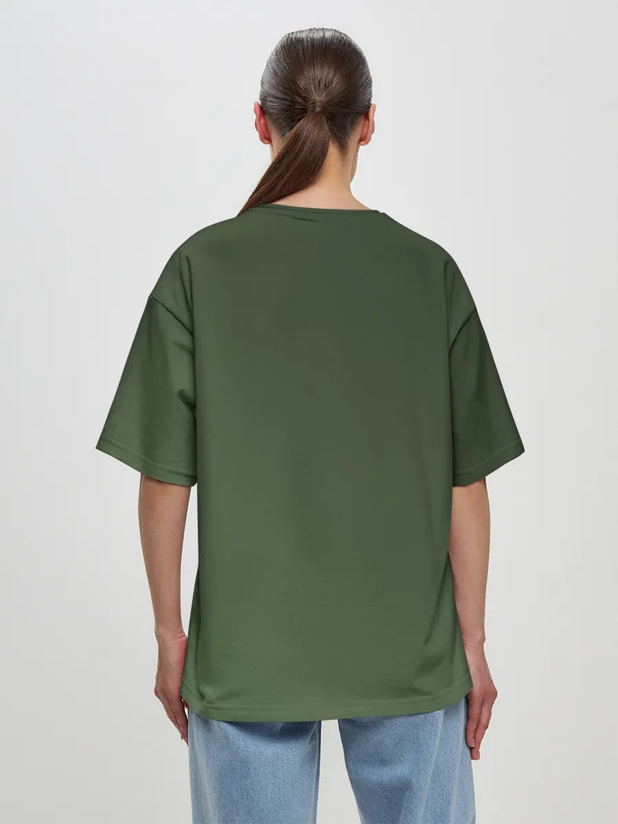 Женская футболка оверсайз / BILLIE EILISH | БИЛЛИ АЙЛИШ