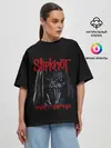 Женская футболка оверсайз / MICK THOMPSON | SLIPKNOT | СЛИПКНОТ