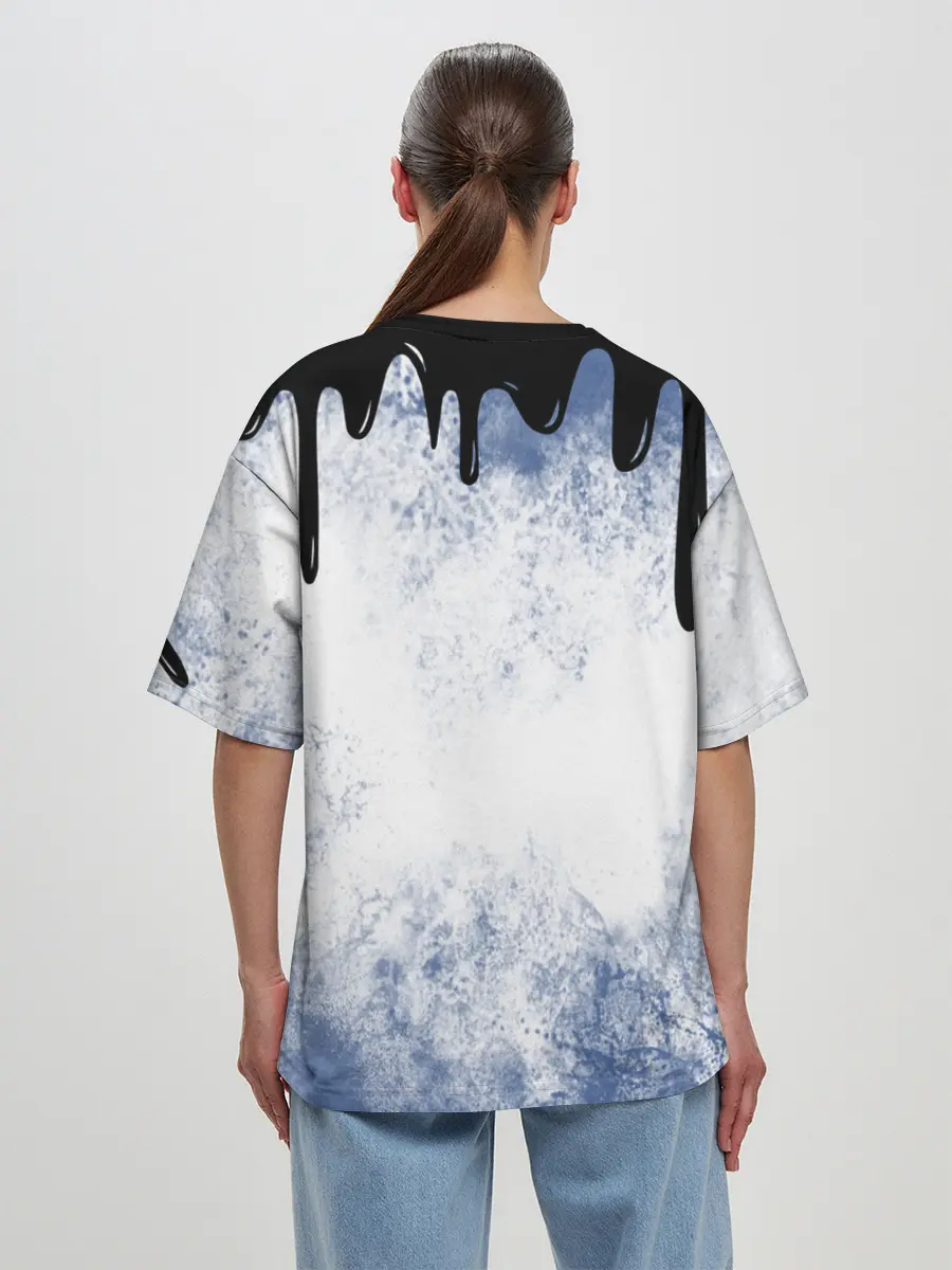 Женская футболка оверсайз / BILLIE EILISH | БИЛЛИ АЙЛИШ