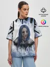 Женская футболка оверсайз / BILLIE EILISH | БИЛЛИ АЙЛИШ