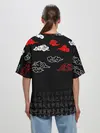 Женская футболка оверсайз / ДОРОРО / DORORO / ЛОГО