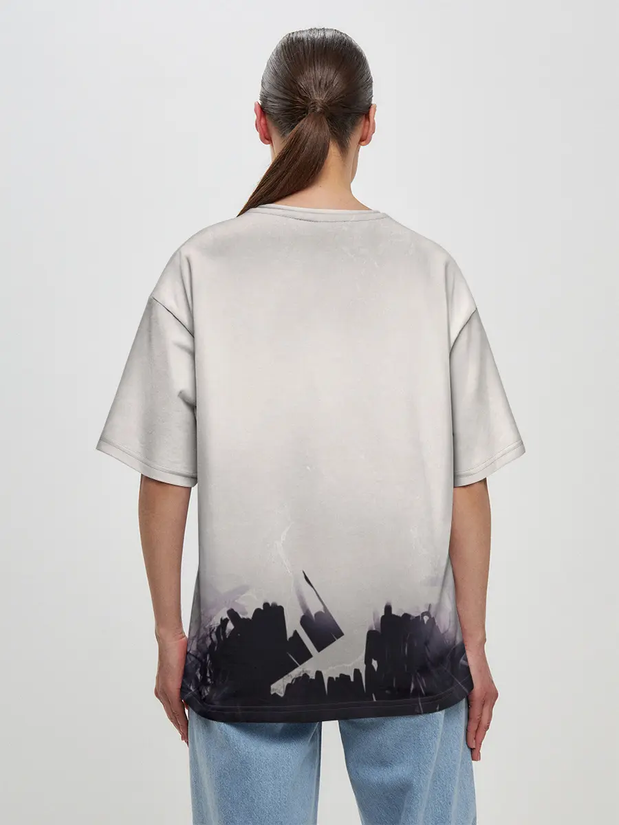 Женская футболка оверсайз / Kings Bounty 2 трио