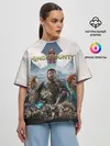 Женская футболка оверсайз / Kings Bounty 2 трио